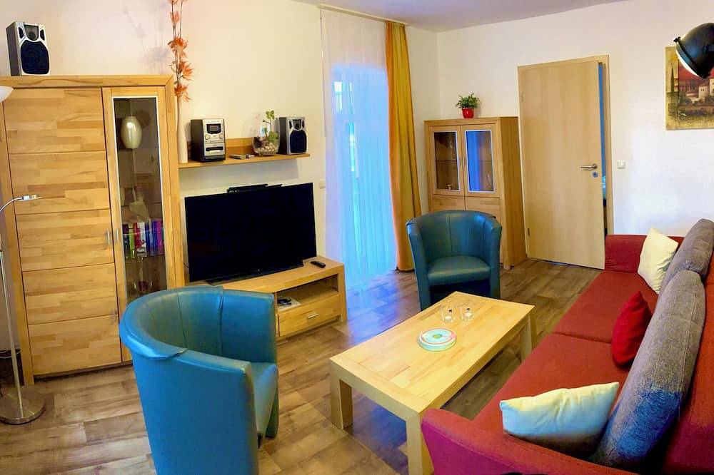 Ganze Wohnung, Ferienwohnung Auszeit am Kurpark von Bad Berka, Parkplatz, Wlan, Balkon in Bad Berka, Weimarer Land