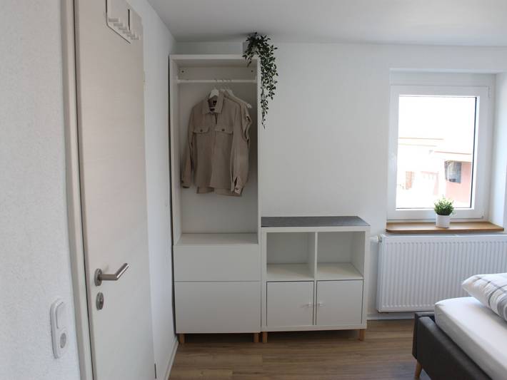Hel lejlighed, Flat 2, 41 sqm, 1 bedroom with double bed, 1 sofa bed, max. 3 persons in Burladingen, Neckar-Alb