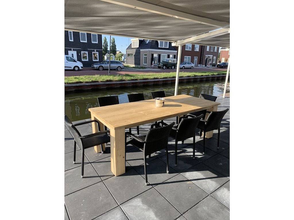 Aan het water in Friesland (Ni) in Stavoren, IJsselmeer