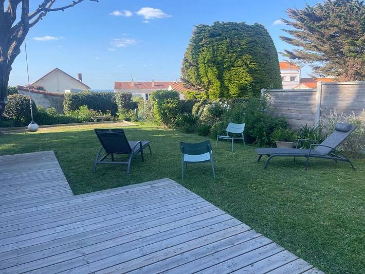 Location de vacances pour 6 personnes, avec jardin et vue dans Pointe Saint Gildas - 3