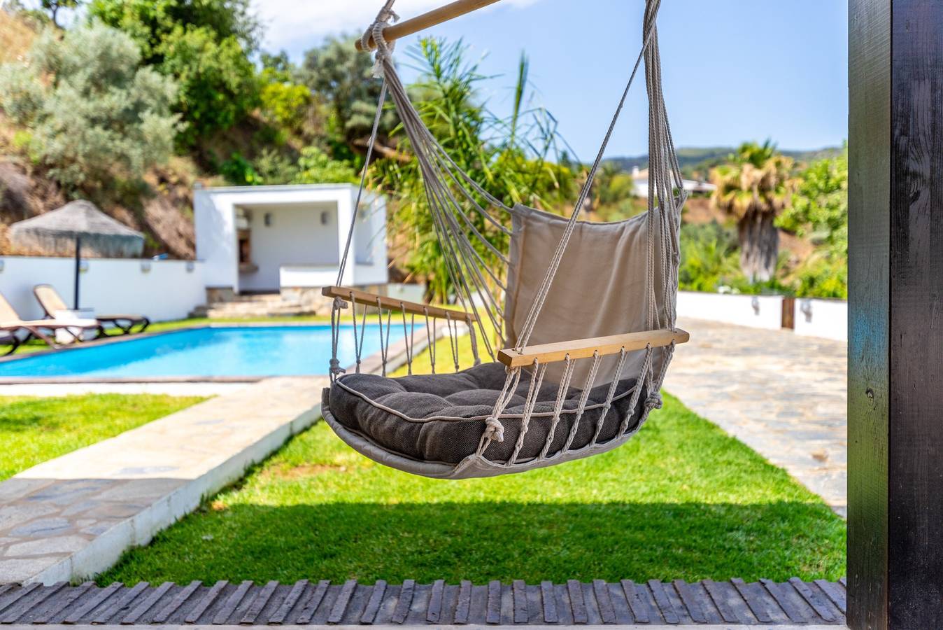 Maison de vacances Kanmarala avec vue sur les montagnes, piscine et Wi-Fi in Alhaurín de la Torre, Province de Málaga