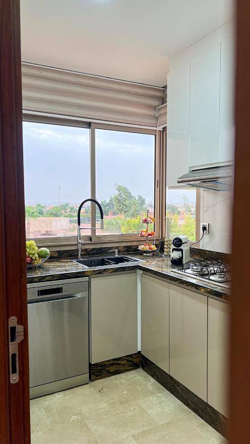 Gîte pour 6 personnes, avec vue et piscine ainsi que bassin pour enfant et terrasse dans The Montgomerie Marrakech - 3