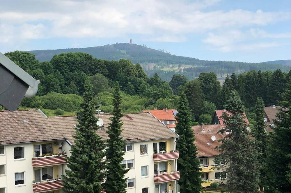 Ganze Wohnung, Helle, ruhige  Wohnung mit schöner Aussicht zum Wurmberg und Balkon in Braunlage, Harzvorland