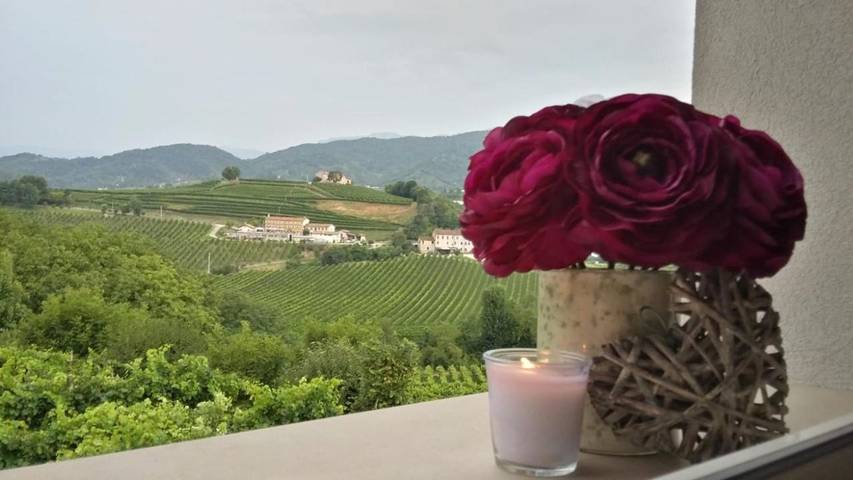 Casa vacanza per 5 persone, con giardino e panorama a Vittorio Veneto