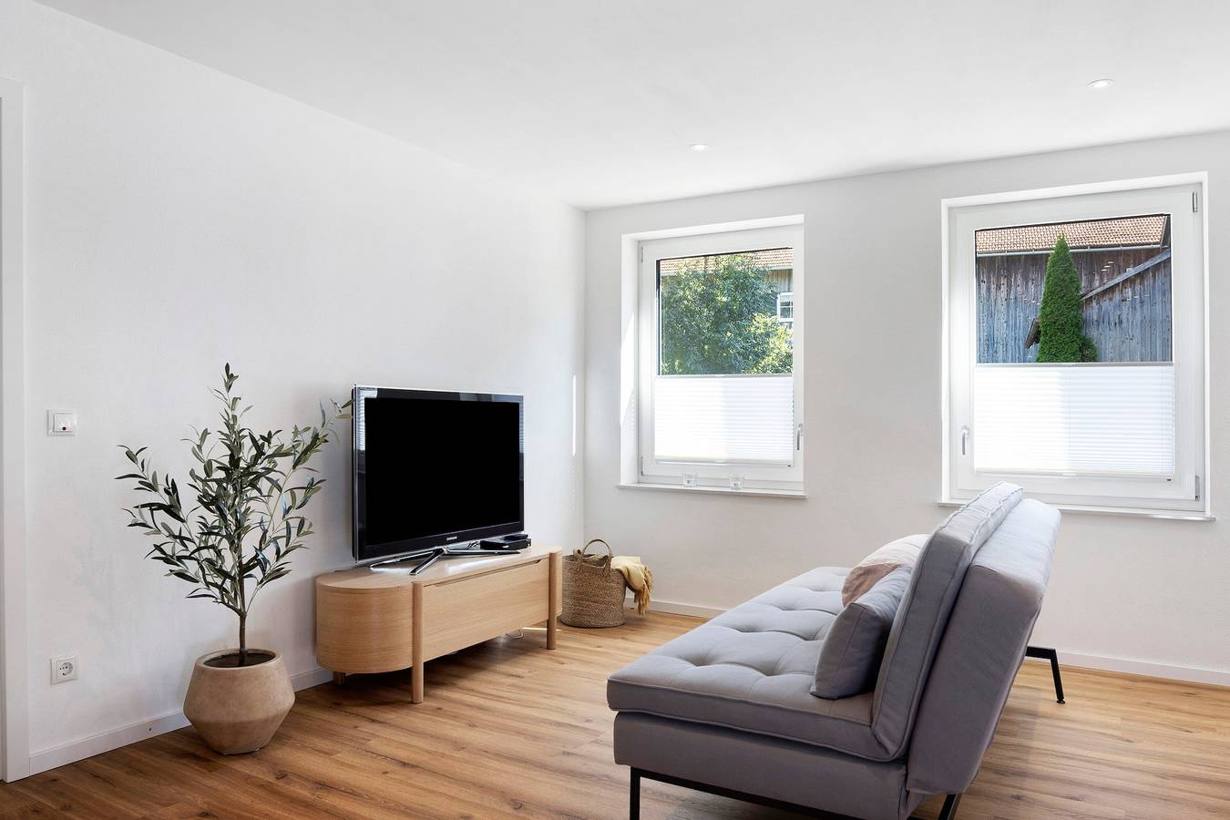 Entire apartment, Apartment Götz – Accessible, with Outdoor Seating Area in Roßhaupten, Bavarian Swabia