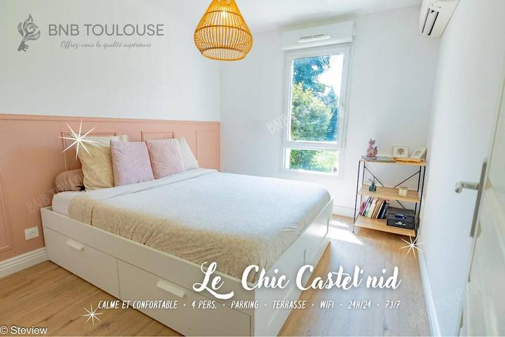 Gîte pour 4 personnes, avec terrasse, animaux acceptés à Castelnau-d'Estrétefonds - 2