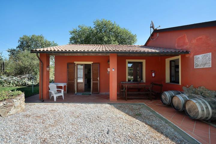 Ferienwohnung für 4 Personen, mit Garten in Suvereto