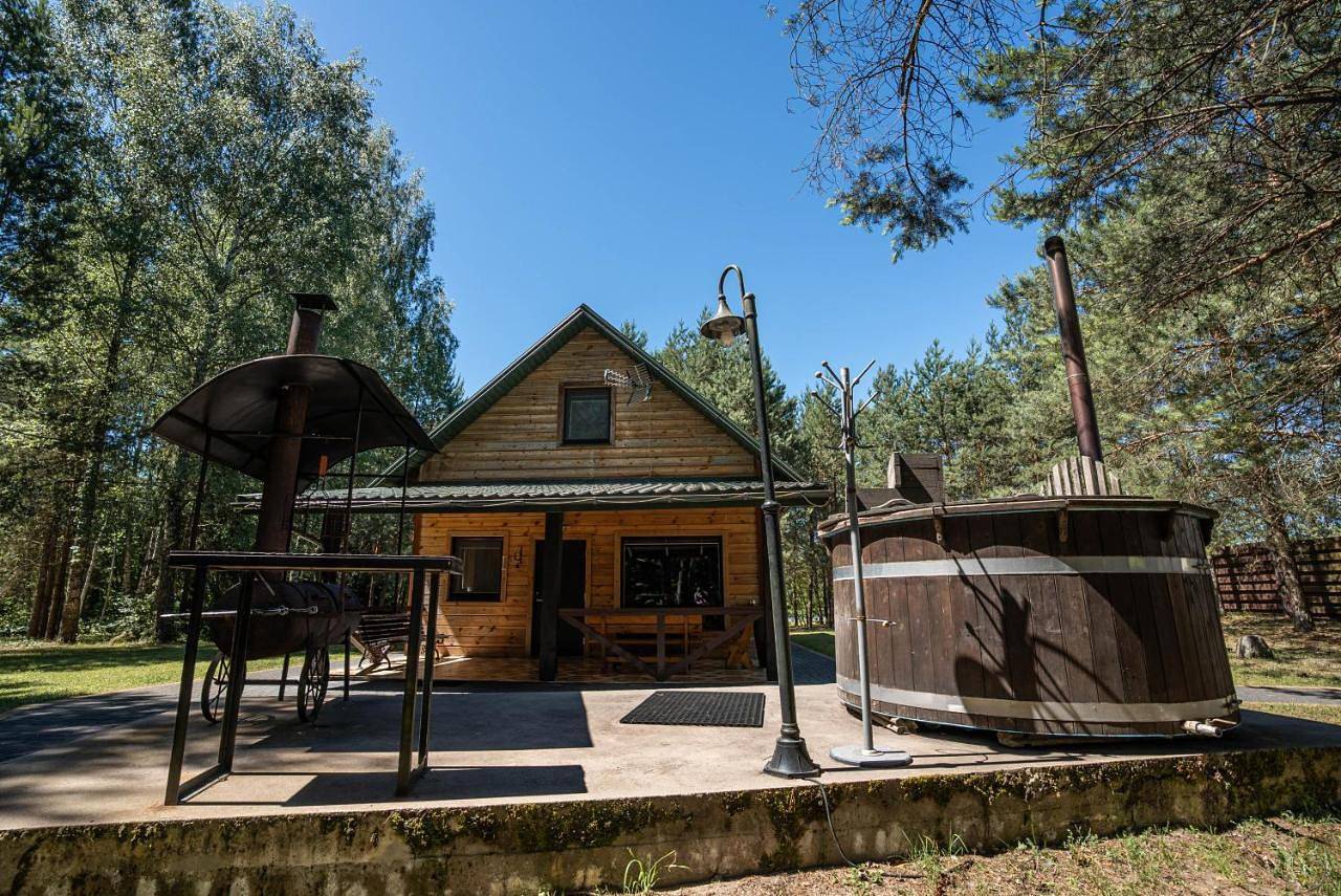 Namelis su pirtele in Alytus district