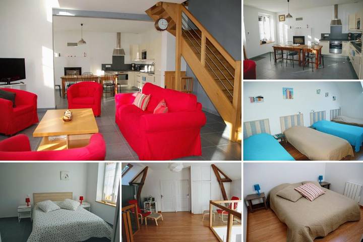 Gîte pour 8 personnes, avec Terrasse ainsi que Jardin et Vue dans Villiers-sur-Loir - 2