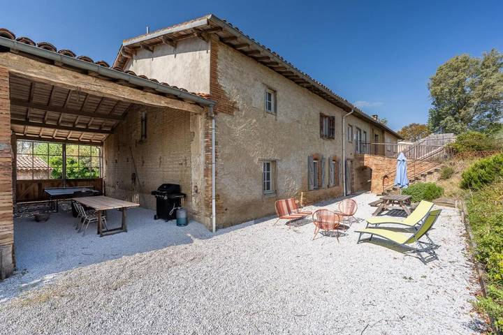 Maison de vacances pour 8 personnes, avec Terrasse ainsi que Jardin et Vue