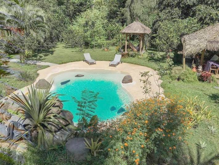 Ferienhaus für 7 Personen, mit Pool und Garten sowie Terrasse - 1