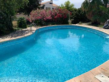 Villa pour 7 personnes, avec vue et piscine ainsi que jardin et bassin pour enfant à Marseillan