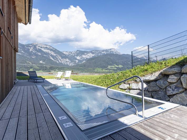 Chalet für 10 Personen, mit Balkon und Garten sowie Sauna in Haus