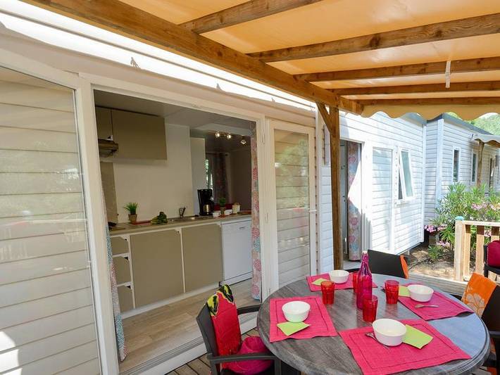 Camping Sélection Camping  - Mobilheim 4 personen - Heraclee in La Croix-Valmer, Parc national Port-Cros