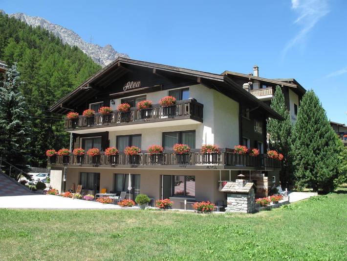 Ferienwohnung für 2 Personen, mit Balkon in Saas-Grund