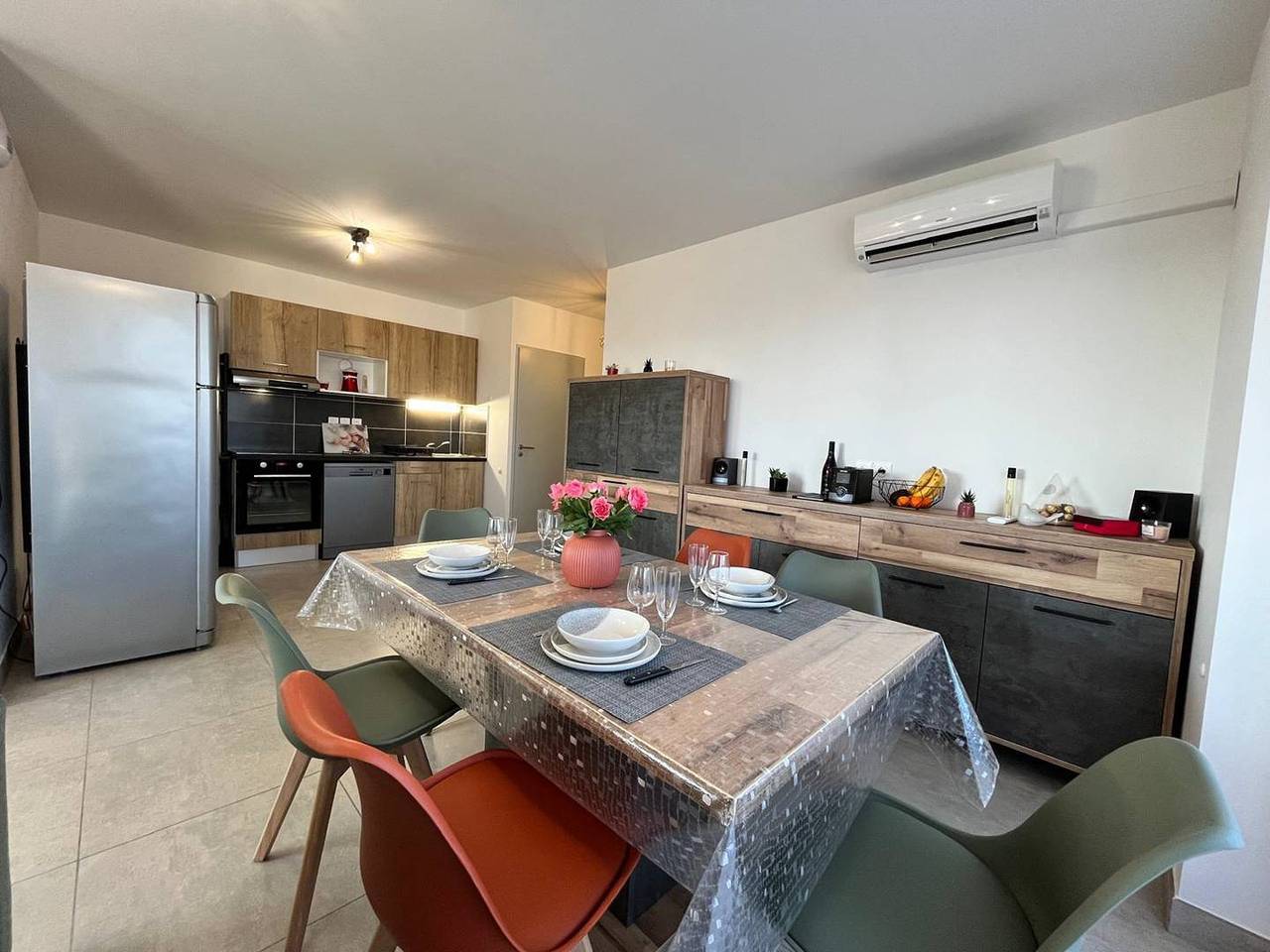 Ganze Ferienwohnung, Ferienwohnung für 6 Personen mit Pool in Sérignan, Mittelmeerküste (Frankreich)