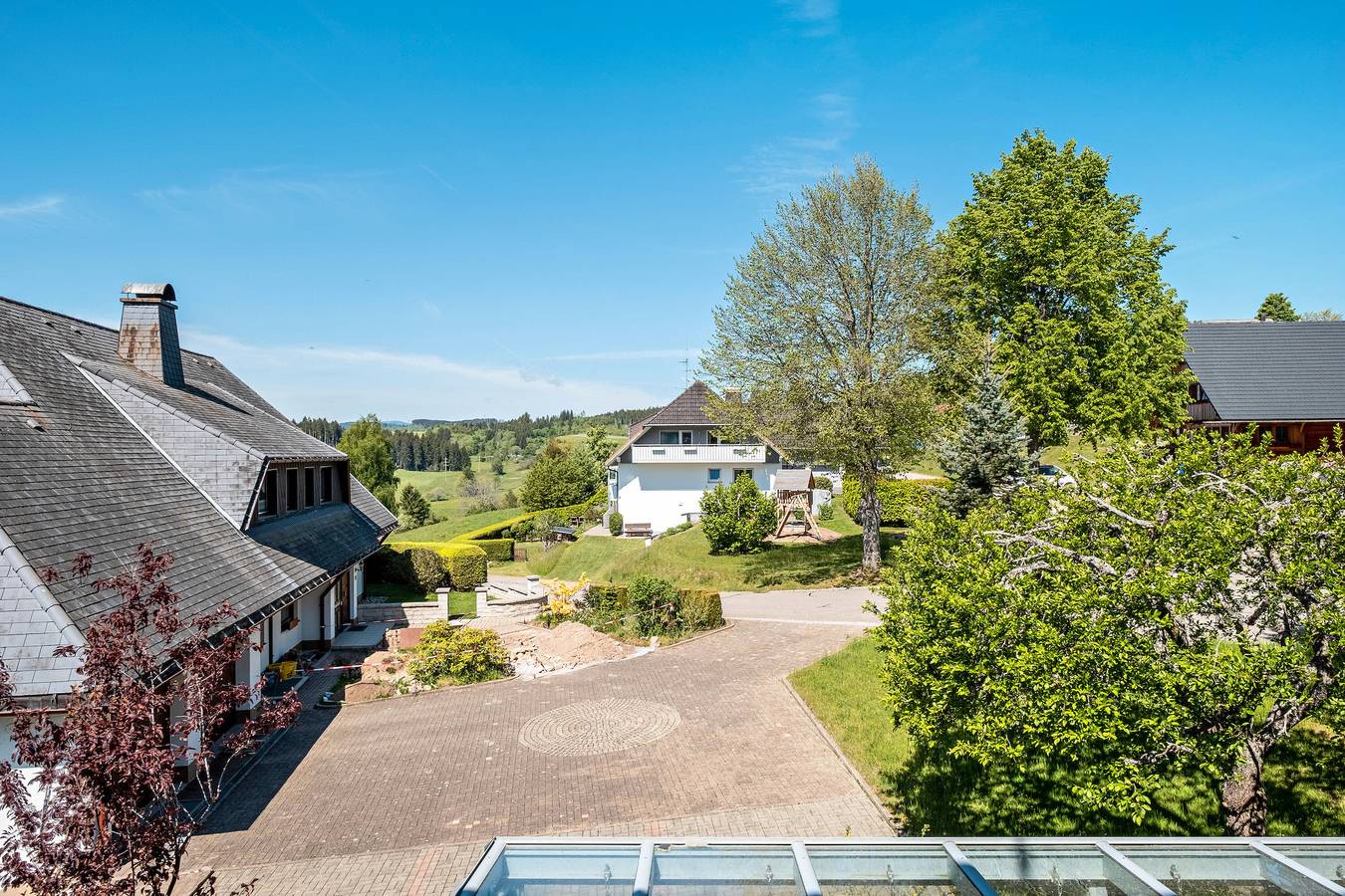 Ganze Wohnung, Ferienwohnung 'Feldberg' mit Bergblick, Gemeinschaftsterrasse und Wi-Fi in Kappel (Lenzkirch), Lenzkirch