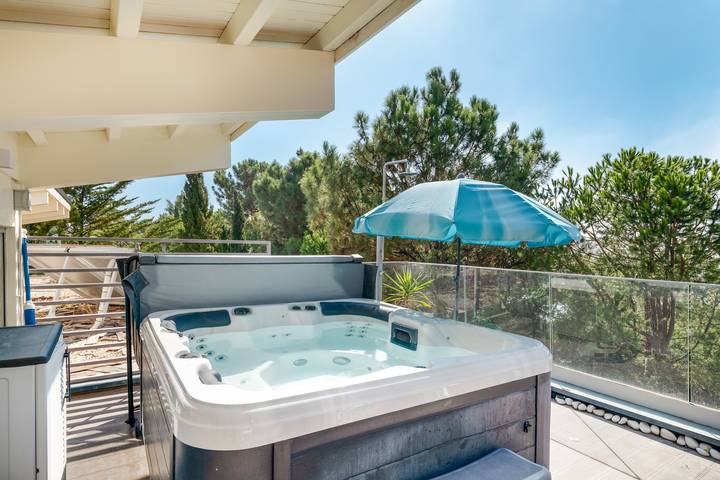 Apartamento para 6 personas, con Balcón además de Jardín y Vistas al lago en Península de Troia