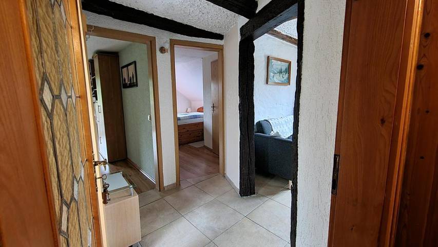 Ferienwohnung für 3 Personen, mit Balkon und Terrasse sowie Garten und Pool in Thüringische Rhön - 3