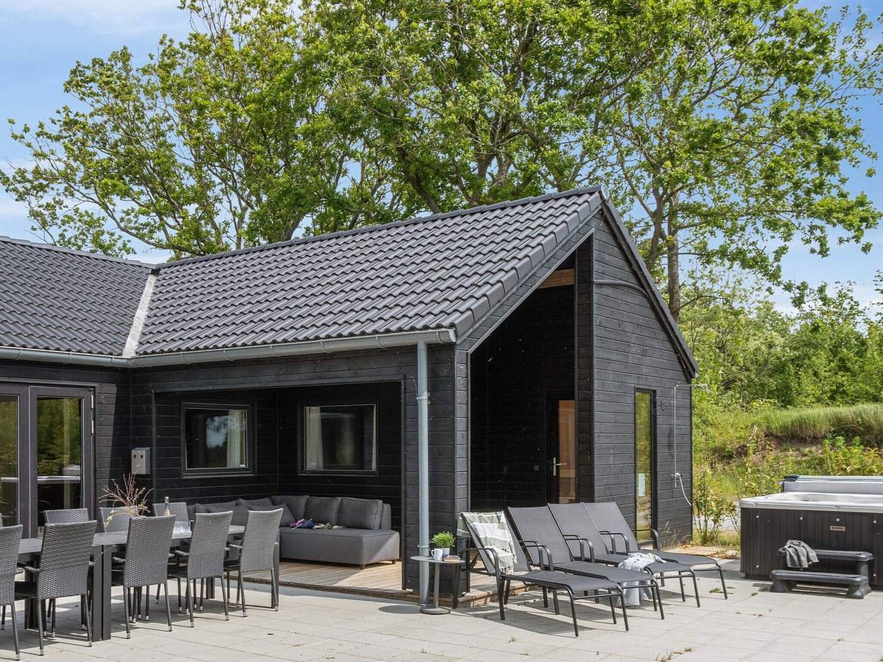 Geraumiges Refugium fur 20 in Henne, Filsø See