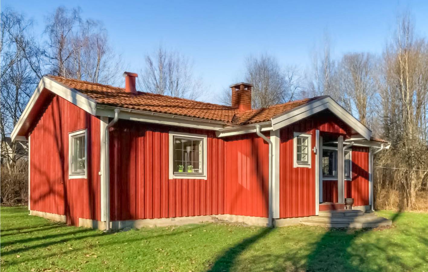 Hus för 4 Personer med trädgård in Gunnarp, Falkenbergs region