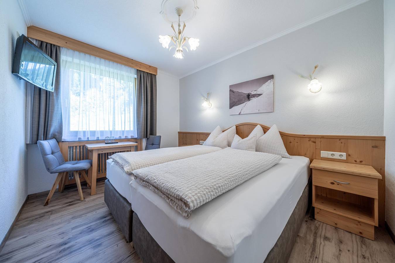 Ganze Ferienwohnung, Doppelzimmer ohne Balkon in Obergurgl, Sölden (Österreich)