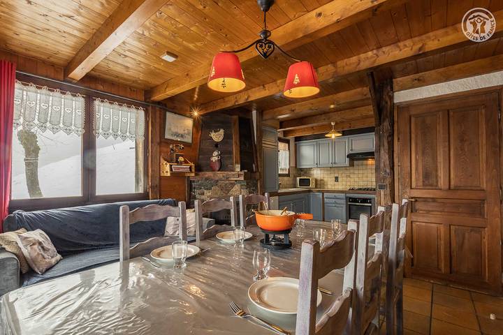 Gîte pour 6 personnes, avec terrasse à Flumet - 2