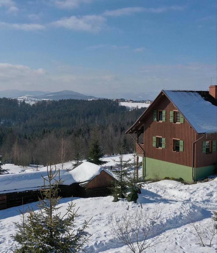 Domek letniskowy dla 6 osób, z widok i ogród w Śląsk
