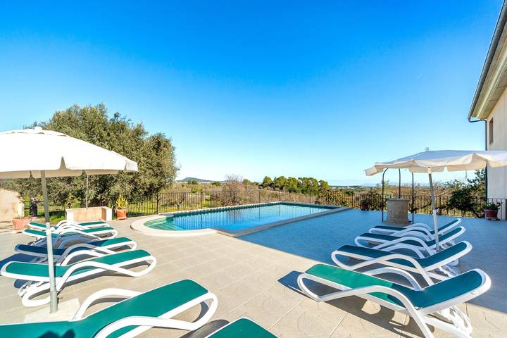 Finca für 10 Personen, mit Balkon auf Mallorca Inselmitte - 4