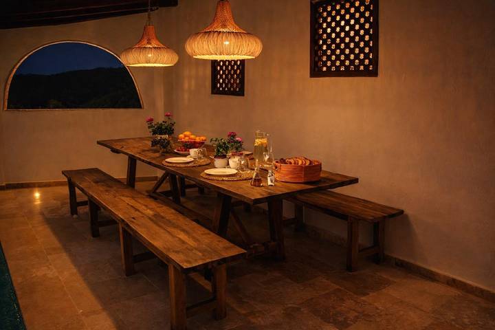 Chalet para 12 personas, con piscina y jardín, Familias con niños en Garraf - 4