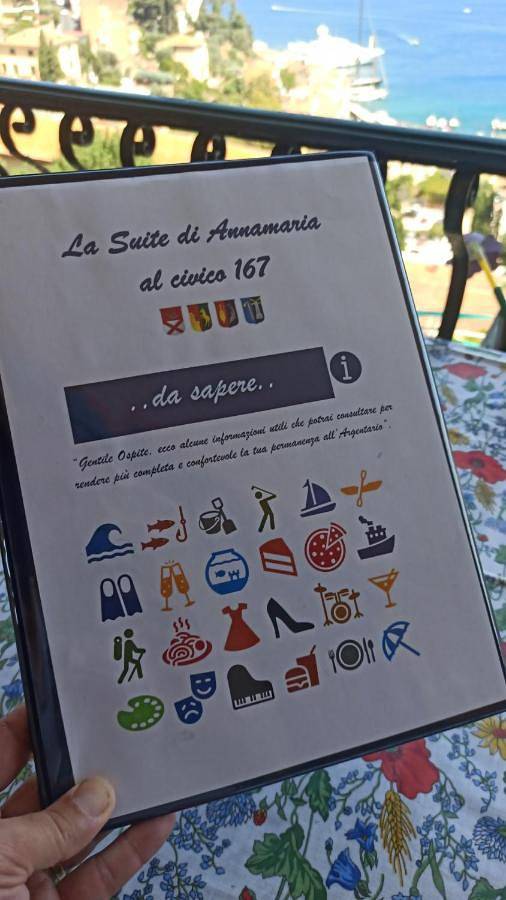 Ferienwohnung für 4 Personen, mit Ausblick und Garten in Porto Santo Stefano - 2