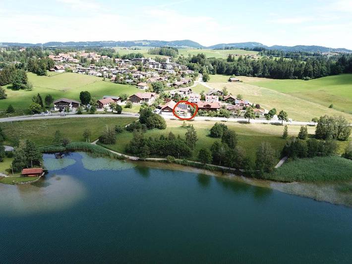 Ferienwohnung für 6 Personen, mit Seeblick und Ausblick sowie Terrasse in Füssen - 3