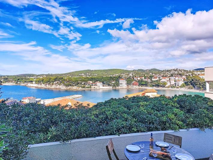 Vakantiewoning voor 4 personen, met Terras en Tuin in Bandol