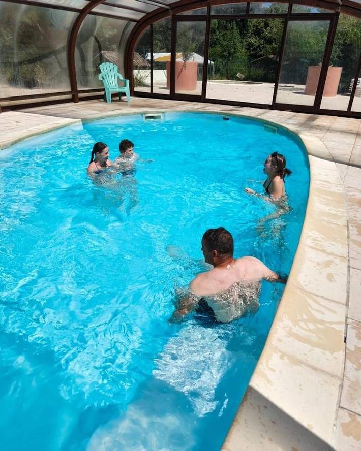 Gîte pour 4 personnes, avec bassin pour enfant et piscine à Montlaur (Midi-Pyrénées) - 2
