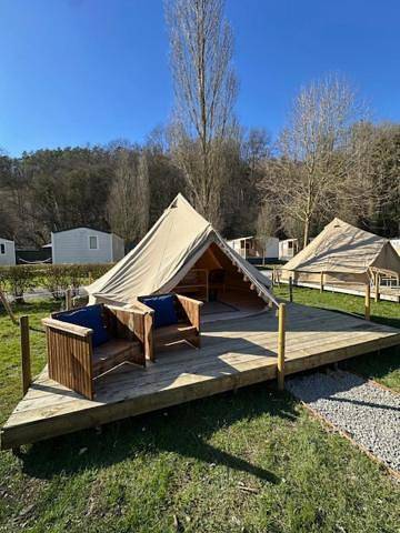 Camping pour 2 personnes, avec vue
