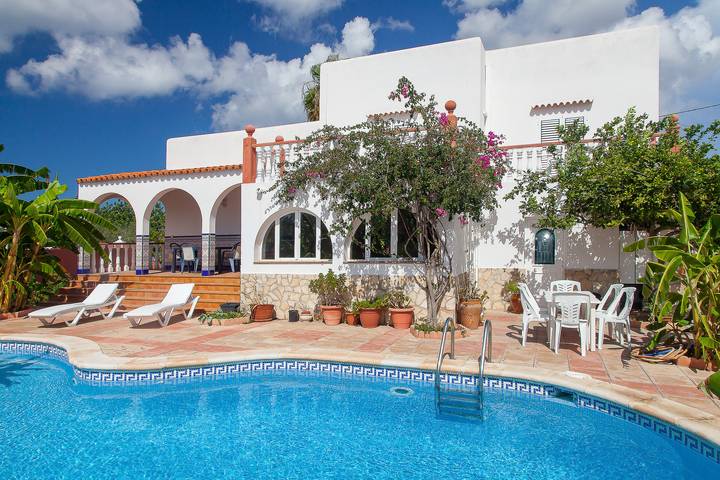 Ferienhaus für 10 Personen, mit Balkon und Terrasse sowie Garten auf Ibiza - 3