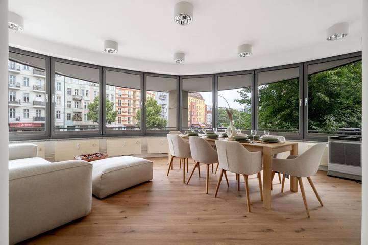 Ferienwohnung für 8 Personen, mit Ausblick, mit Haustier in Prenzlauer Berg Berlin