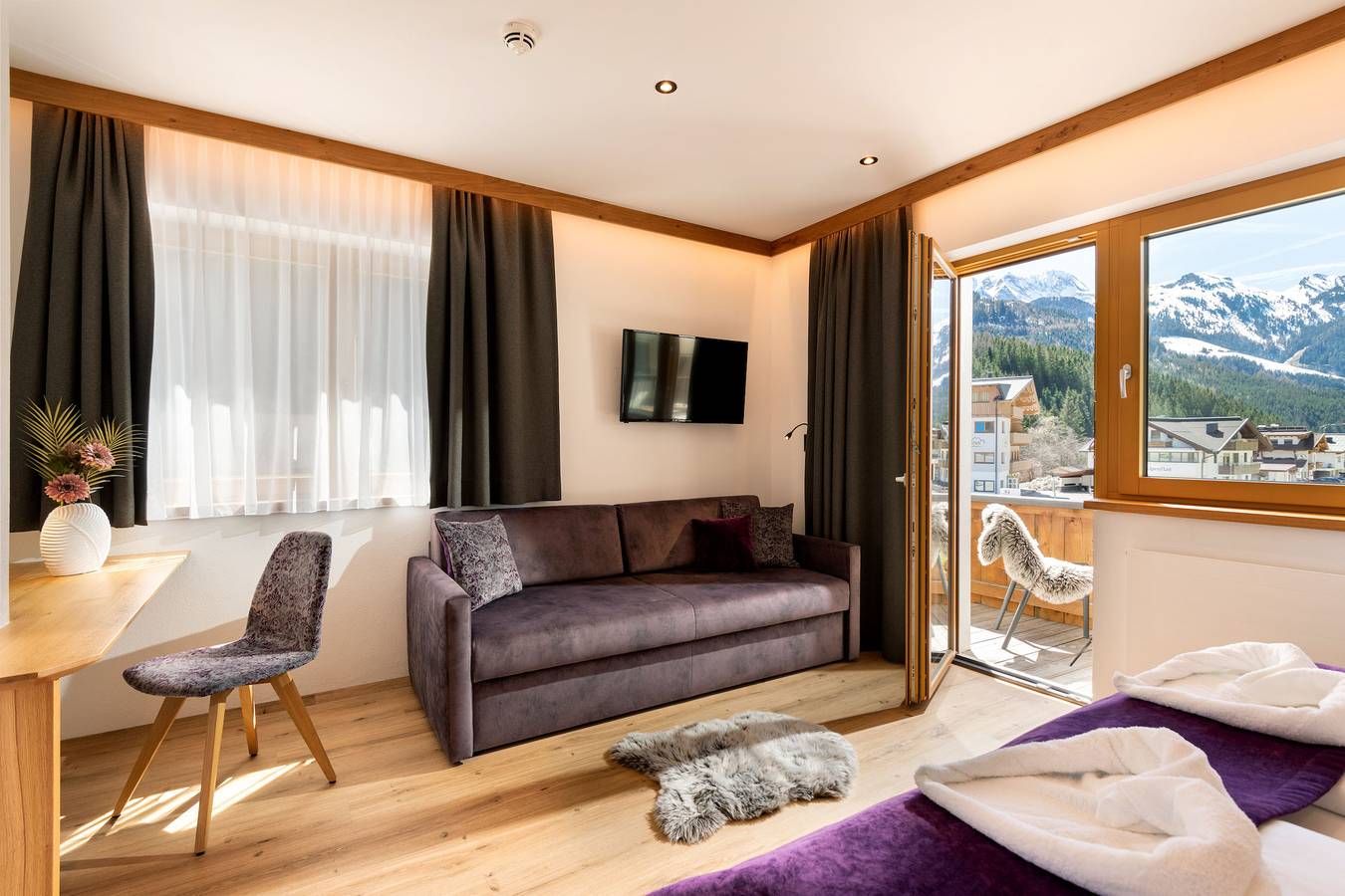 Geheel vakantieappartement, Hotel Alpinjuwel Gerlos - Apartment Bergblick klein in Gerlos, Zillertaler Alpen