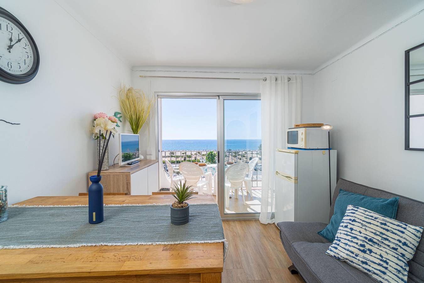 Monolocale intero, Monolocale per 3 persone con vista oceano in Empuriabrava, Upper Empordà