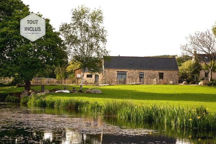 Gîte für 6 Personen, mit Terrasse und Garten, mit Haustier