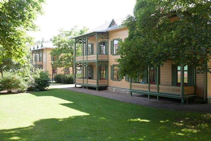 Ferienhaus für 5 Personen, mit Balkon und Terrasse sowie Garten und Ausblick in Ronneby