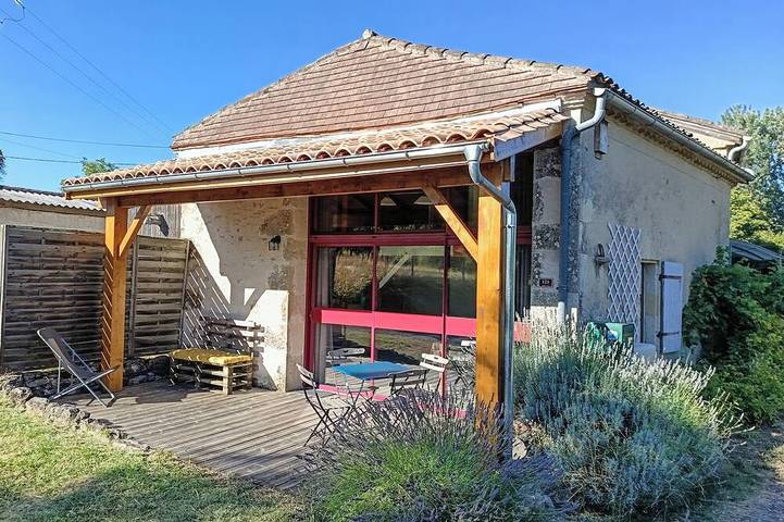 Maison de vacances pour 4 personnes, avec terrasse et jardin