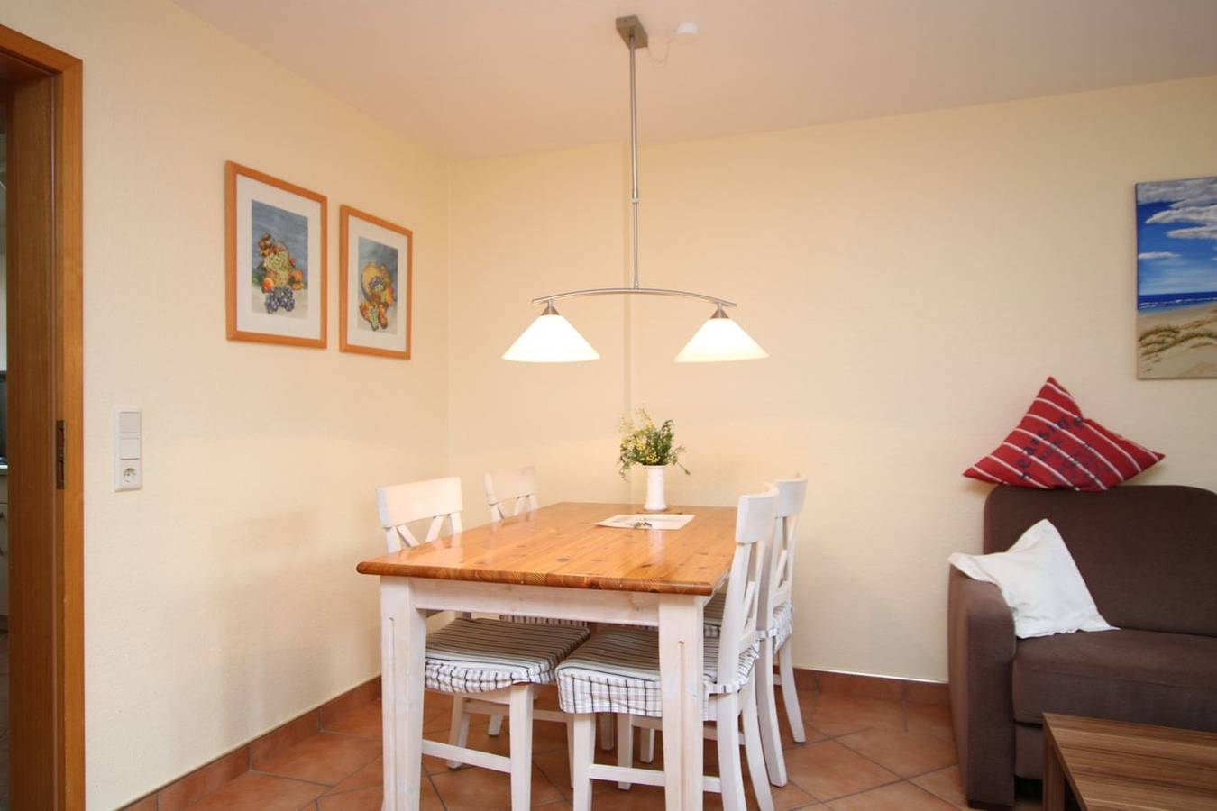 Ganze Wohnung, Ferienwohnung mit 3- Zimmern auf ca. 59m² in Wyk auf Föhr (Stadt), Wyk auf Föhr
