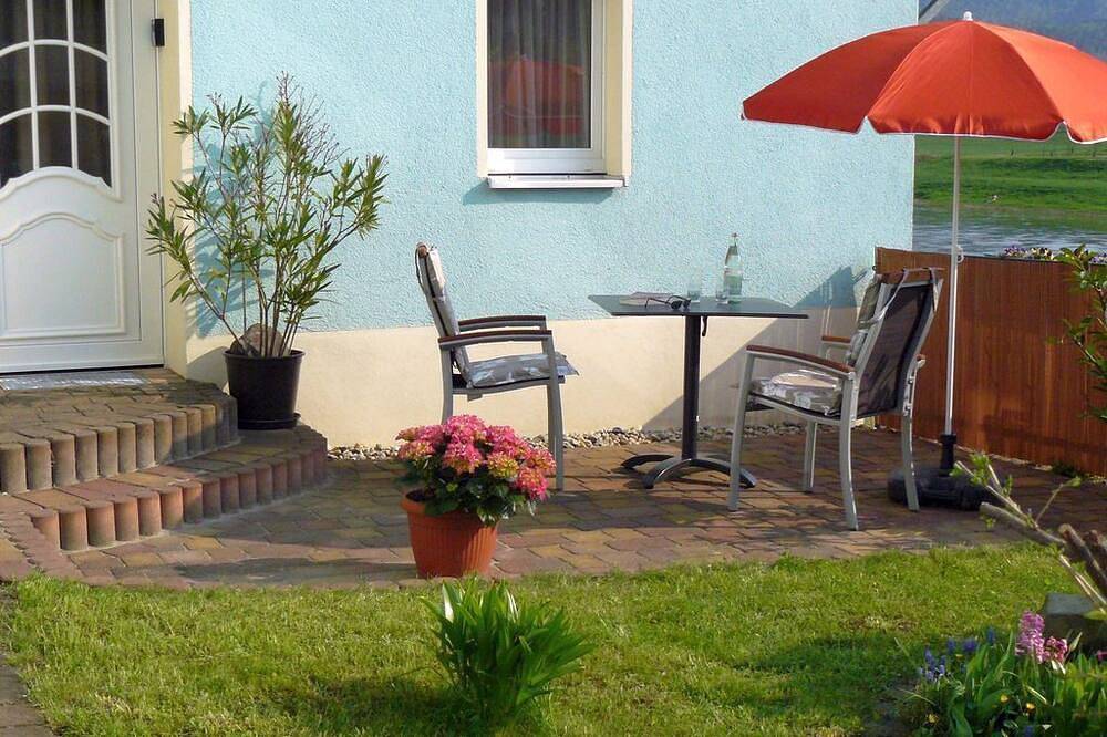 Ganze Wohnung, Ferienwohnung \"Wehlnadel\", 1 Schlafraum - Haus Elbtalblick in Rathen, Elbsandsteingebirge