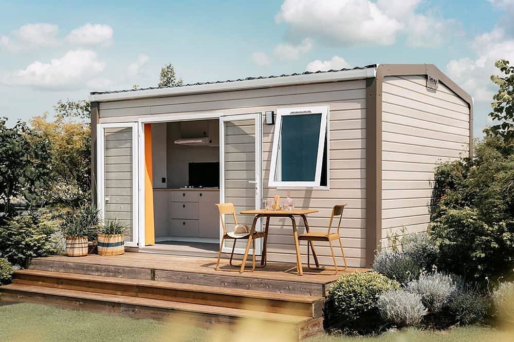 Mobil-home accueillant, animaux permis - 4 pers. in Puy-l'Évêque, Quercy