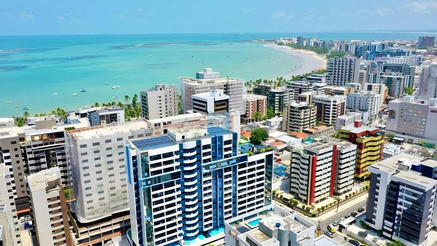 Casas e apartamentos de temporada para 4 pessoas, com jacuzzi e piscina em Pajuçara