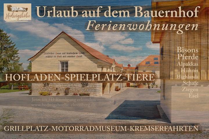 Bauernhof für 5 Personen, mit Garten und Ausblick in Sächsische Schweiz - 2