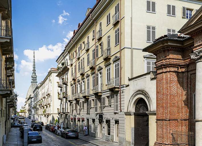 Apartahotel para 2 personas, con balcón en Turín