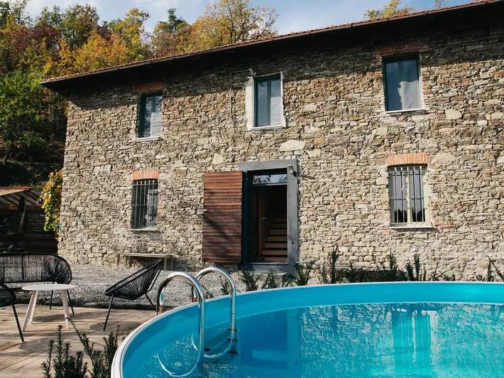 Villa con piscina per 6 persone, con terrazza e piscina in Liguria