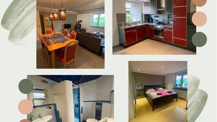 Ferienwohnung für 3 Personen, mit Garten und Terrasse in Losheim am See